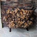 FireKing Modern Firewood Rack with Cover