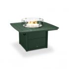 POLYWOOD 43 in. Square Fire Pit Table