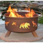 Patina Wildlife 31 diam. Fire Pit with Free Cover