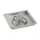 American Fireglass Stainless Steel Square Drop In Pan