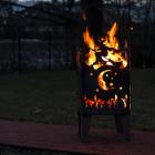 Curonian Witch Solid Steel Wood Burning Fire Pit
