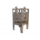 Curonian Witch Solid Steel Wood Burning Fire Pit