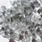 Tretco 0.25 in. Crystal White Reflective Fire Glass Crystals
