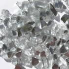 Tretco 0.25 in. Crystal White Reflective Fire Glass Crystals