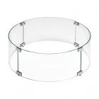 American Fire Products Round 28 in. Glass Fire Pit Flame Guard