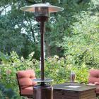 Coral Coast Hammered Bronze Commercial Patio Heater with Table