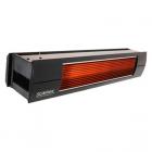 SunPak Black Dual Stage Hardwired Commercial Heater with Optional Fascia Trim
