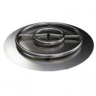 Tretco 24 in. Stainless Steel Fire Pit Ring