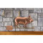 Good Directions Country Pig Table Top Décor, Pure Copper - 29"L