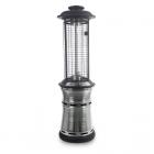Belham Living Carbon Collapsible Stainless Steel Glass Tube Patio Heater
