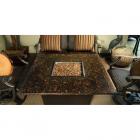 Firetainment Venice 42 in. Fire Table with Reflective Fire Glass