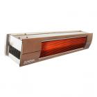 SunPak Stainless Steel Dual Stage Hardwired Commercial Heater with Optional Fascia Trim