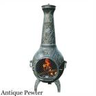 Oakland Living Antique Bronze Butterfly Chiminea