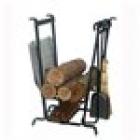 Enclume Design Complete Fire Center Log Rack with Tools