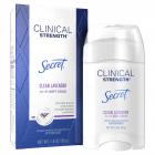 Secret Clinical Strength Antiperspirant and Deodorant for Women Soft Solid, Clean Lavender 1.6 oz