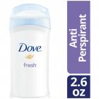 Dove Fresh Deodorant, 2.6 oz, Twin Pack