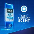 Gillette Cool Wave Clear Gel Antiperspirant Deodorant for Men, 3.8 oz