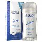 Secret Clinical Strength Antiperspirant and Deodorant for Women Invisible Solid, Completely Clean 2.6 oz