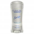Secret Clinical Strength Antiperspirant and Deodorant for Women Clear Gel, Completely Clean 2.6 oz