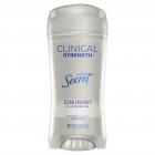 Secret Clinical Strength Antiperspirant and Deodorant for Women Clear Gel, Clean Lavender 2.6 oz