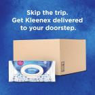 Kleenex Gentle Clean Wet Wipes 2 Pack 56