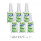 (Pack of 6) PURELL Advanced Hand Sanitizer Naturals with Plant Based Alcohol, 2 Oz Pump