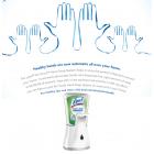 Lysol No-Touch Hand Soap Kit (Gadget + 1 Refill), Moisturizing Aloe & Vitamin E, 8.5 Oz