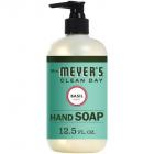 (3 Pack) Mrs. Meyer's Liquid Hand Soap, Basil, 12.5 Oz