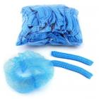 100PC Blue Disposable Hair Net Dust Cap Industrial Medical Food restaurant