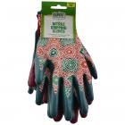Expert Gardener Women's Medium Nitrile Gripping Gloves, 3 Pair