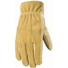 Women's Leather Work and Garden Gloves, Heavy Duty Grain Cowhide, Small (Wells Lamont 1124S)