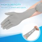 Small Disposable Nitrile Gloves,100 Count,Gray