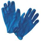 ZORO SELECT 3NEX6 Disposable Gloves, vinyl, Powder Free, Blue, S, 100 PK