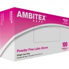 Ambitex Non-Sterile Powder-Free General Purpose Latex Glove  Medium, BX/100