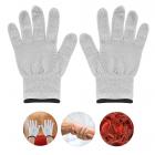 Mgaxyff Electrical Gloves, Conductive Gloves,1pair Electrode Gloves Electrical Shock Fiber Pluse Therapy Massage Conductive Gloves