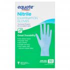 Equate Nitrile Examination Gloves, 50 Count