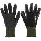 Legacy Manufacturing MTF546LN Flexzilla Latex Coated Palm Dip Gloves&#44; Black - Large