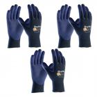 PIP ATG 34-274/XL Extra Large MaxiFlex Elite, 18G Bl Nylon Shell Gloves, 3-Pack
