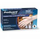 ProGuard, PGD8608S, Vinyl PF General Purpose Gloves, 100 / Box, Clear