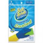 Soft Scrub  Latex  Cleaning Gloves  Medium  Blue  2 pc.