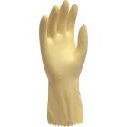Ambitex Flock Lined Rubber Gloves Latex Medium Yellow 12 Pairs 886692