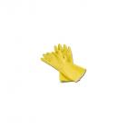 Flock Lined Glove Ambitex L6500 Large Latex Yellow Beaded Cuff Pack of 12