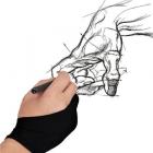 Hot Two Finger Anti-fouling Glove For Artist Drawing & Pen Graphic Tablet Pad 1pc