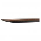Lorell, LLR59616, Electric Height-Adjustable Walnut Knife Edge Tabletop, 1 Each
