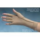 ISOTONER Fingerless Therapeutic Gloves Large