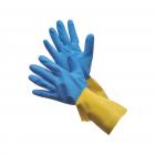 Blue Neoprene Over Yellow Latex Gloves Lot of 1 Pack(s) of 1 Pair
