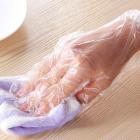 iLH 1000pcs Plastic Disposable Gloves Restaurant Home Service Catering Hygiene