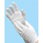 CARA 100% Dermatological Cotton Gloves, Large