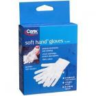 Soft Hands Infection Control Gloves  X-Large Cotton White Hemmed Cuff NonSterile 1 Pair