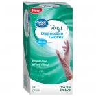 Great Value Disposable Vinyl Gloves, Latex-Free, 100 Count